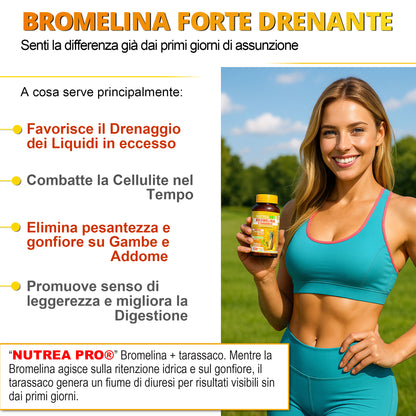 NUTREA PRO® Bromelina Anticellulite 5000 gdu