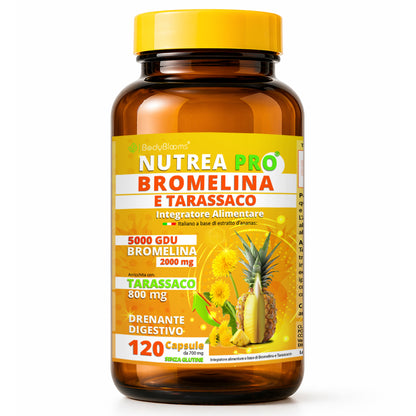 NUTREA PRO® Bromelina Anticellulite 5000 gdu