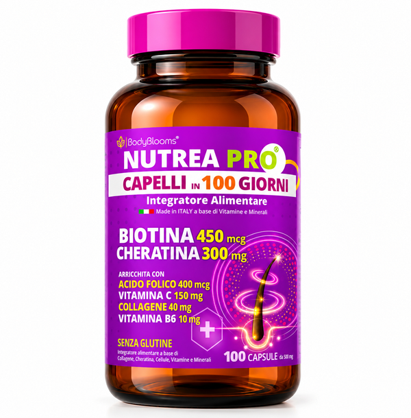 NUTREA PRO®  - Capelli in 100 Giorni - Integratore crescita capelli